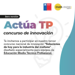 CILED convoca a su tercer concurso de innovación nacional, Actúa TP