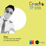 Diego, el joven que hizo realidad su sueño a los 24 años