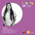 Catalina, una promesa de la programación nacida en el corazón rural de Curicó